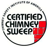 The seal of a certified chimney sweep