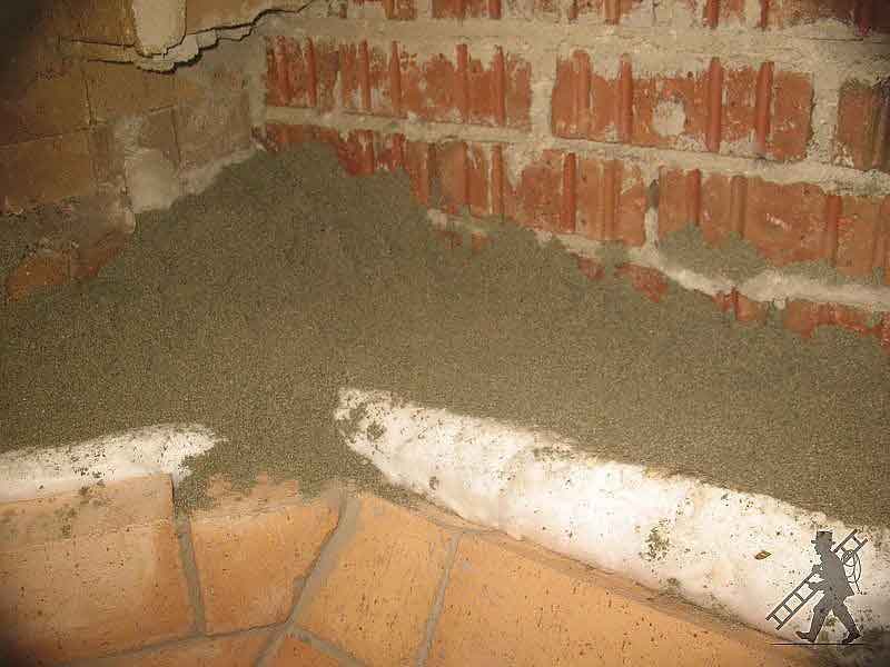 Close Up of Brick in Fireplace